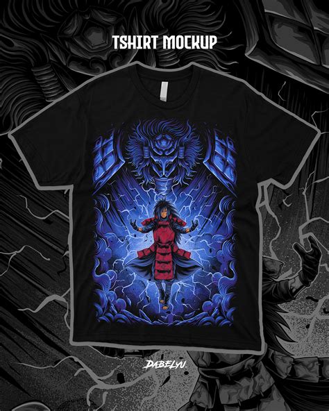 Madara Uchiha Tshirt Design Behance