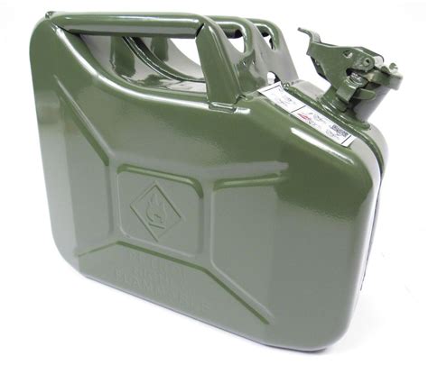 Jerry Can 10 Liter Metal Green Jerry Can Jerry Can Bike Style