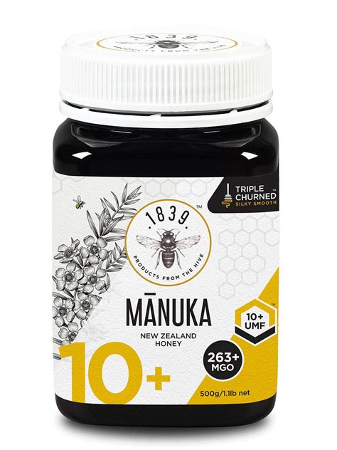 Buy 1839 Manuka Honey Certified UMF 10 New Zealand Premium Manuka MGO