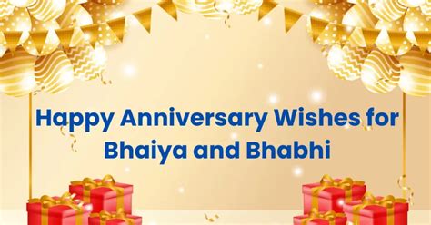 75 Heartfelt Anniversary Wishes For Bhaiya And Bhabhi Wishbyt