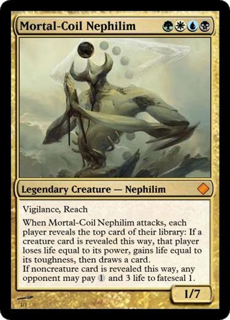 Custom Nephilim Edh Needs Help Commander Edh Mtg Deck