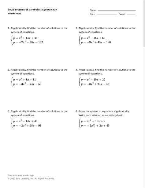 Systems Of Inequalities Worksheet Word Problems Twinkl Usa