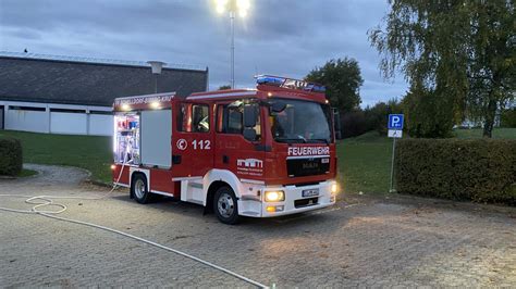 Monats Bung Technische Hilfeleistung Mit Feuerwehr Stammham Feuerwehr