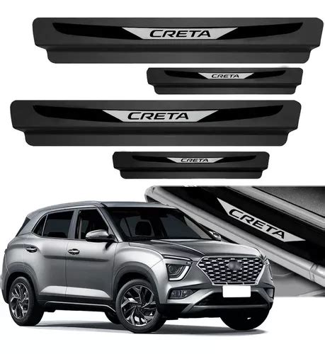 Soleira Protetor Porta Plus Hyundai Creta Nova Geração 2022