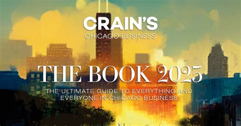 Crains Chicago Business Book Of Lists And Whos Who 2023 Crains