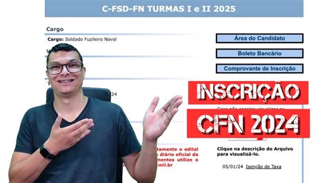 Como Fazer A Inscri O No Concurso De Fuzileiro Naval Cfn