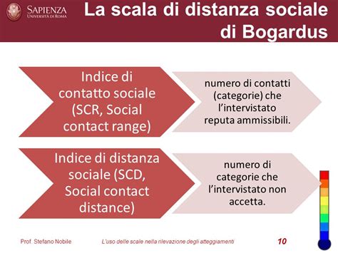 L Uso Delle Scale Nella Rilevazione Degli Atteggiamenti Prof Stefano