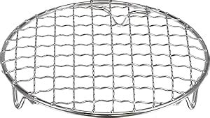 HARFINGTON Round Cooking Rack 6 Inch 201 Stainless Steel Cross Wire