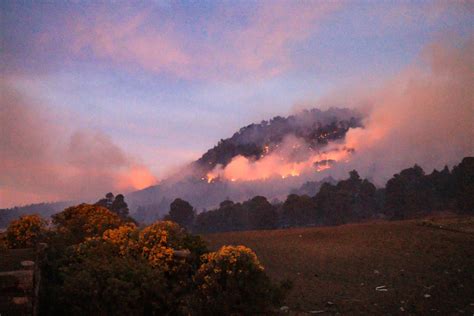 México las 250 hectáreas dañadas por el fuego en el Pico de Orizaba