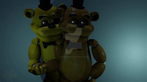 Golden Freddy X Freddy By Goldenfazbearsfm On Deviantart