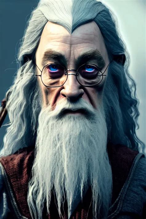 Daniel Radcliffe Is Gandalf Concept Art By Senior Stable Diffusion