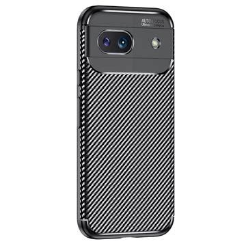 Google Pixel 8a Beetle Carbon Fiber TPU Case Black