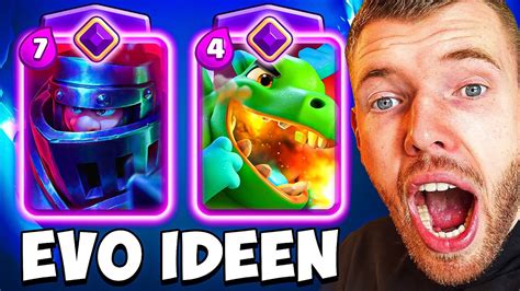 😱🤯5 Neue Evo Karten Die Clash Royale VerÄndern Würden Update Ideen Clash Royale Deutsch