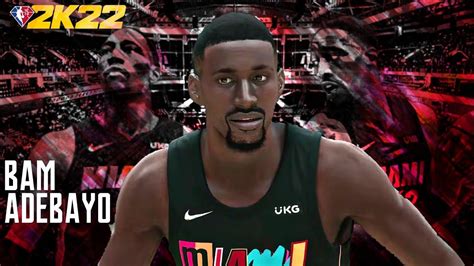 Bam Adebayo Face Creation Nba K Youtube