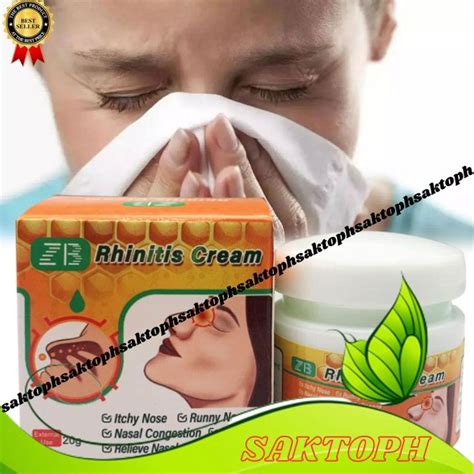 ZB Rhinitis Cream Treatment Acute Chronic Allergic Rhinitis