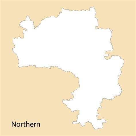 High Quality map of Northern is a region of Ghana 21846997 Vector Art ...