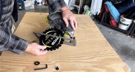 How To Change Blade On Ryobi Circular Saw Reviewerst