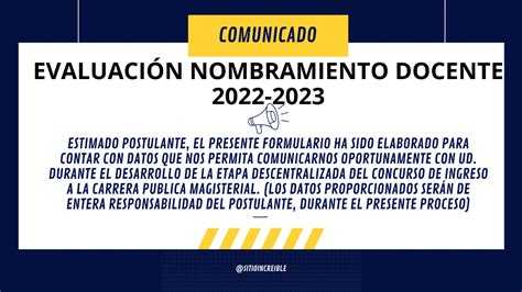 COMUNICADO PLAZAS DE NOMBRAMIENTO DOCENTE UGEL EL COLLAO UGEL EL COLLAO