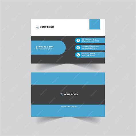 Premium Vector | Business Card Template Design 2023