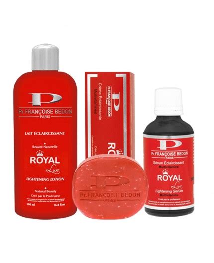 Pr FranÇoise Bedon Royal Luxe Pack Éclaircissant Gamme Complète