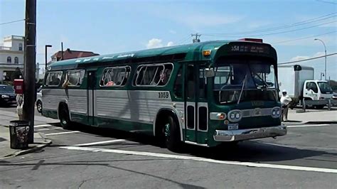 Mta Nycta Vintage 1961 Gmc Model Tdh 5301 New Look 1059 Youtube