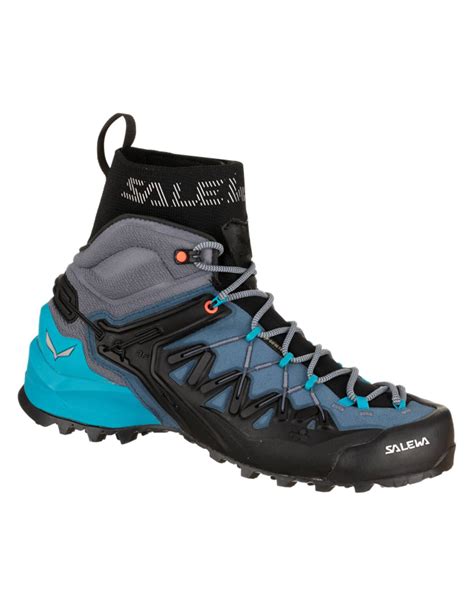 Salewa Ws Wildfire Edge Mid Gtx Poseidon Grisaille Zustiegsschuhe Damen