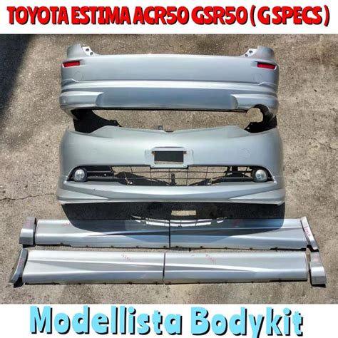 Toyota Estima G Specs Acr Gsr Year S Modellista Body Kit