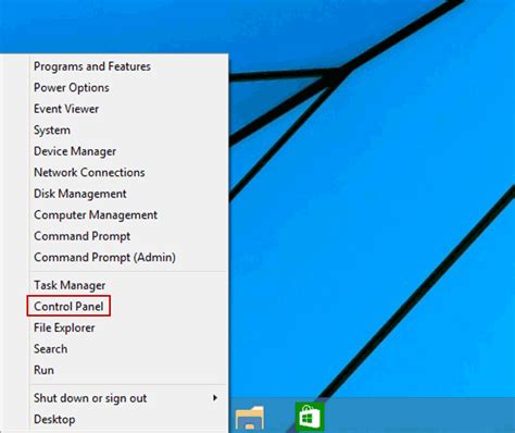 Windows Shortcut For Control Panel