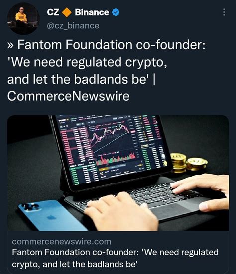 Fantom Foundation Co Founder We Need Regulated Crypto And Jess Mac