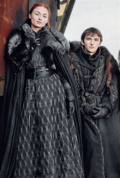 Sansa And Bran Stark Got S7 Game Of Thrones Pinterest Bran Stark Gaming And Costumes