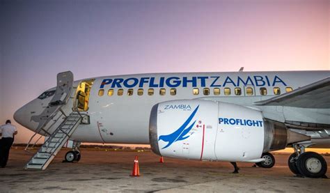 Zambias Proflight Welcomes First Boeing 737