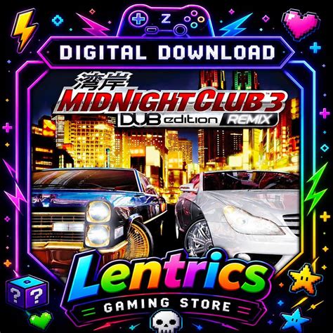 Midnight Club 3 Dub Edition Download - Midnight Club 3 Dub Edition Remix - PC Game - Digital Download - Etsy