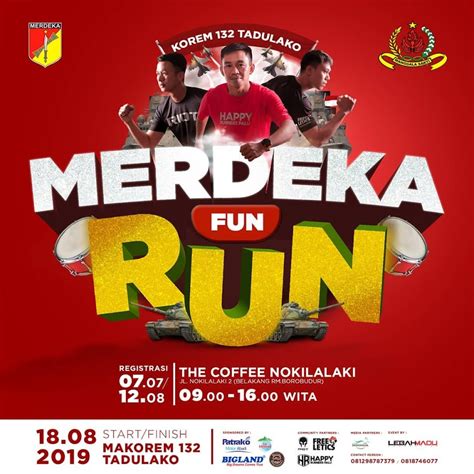 Merdeka Fun Run 2019 Di Kota Palu AtmaGo