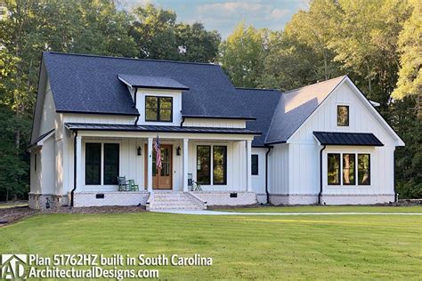 Modern Farmhouse Plan 51762HZ Comes To Life In South Carolina