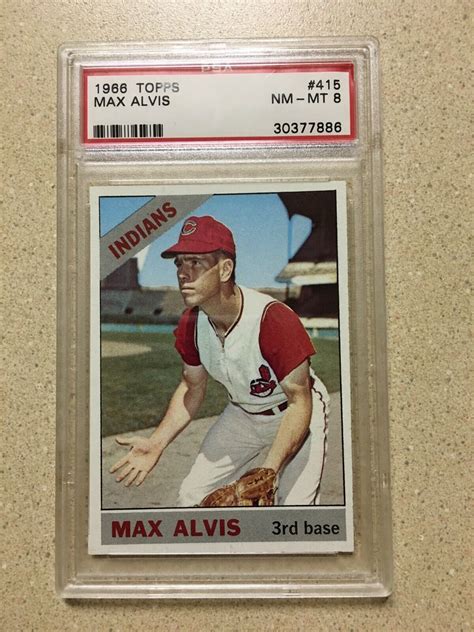 1966 Topps 415 Max Alvis For Sale Online EBay