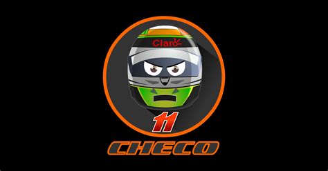 Checo PEREZ_Helmet 2015 #11 - Sergio Perez - Sticker | TeePublic