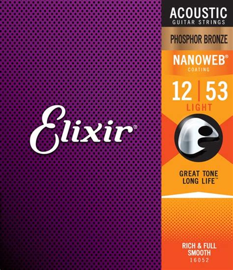 Acoustic Phosphor Bronze with NANOWEB Coating | Elixir® Strings