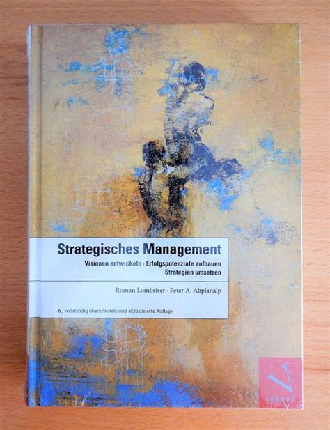 Strategisches Management 6 Auflage Peter A Abplanalp Kaufen Auf