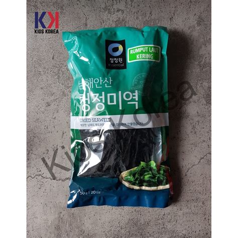 Jual Dried Seaweed Rumput Laut Kering Miyeok Chung Jung One Daesang