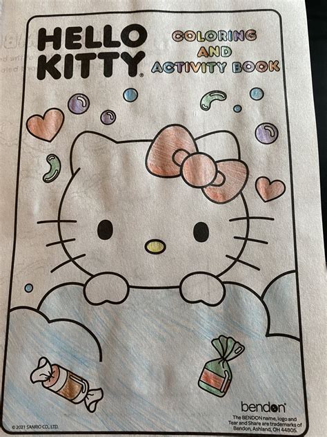 ️ 🧡 💛 💚 💙 on Tumblr: Hello Kitty Colouring Pages