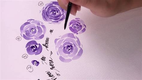 Watercolor Rose Tutorial A Step By Step Guide Youtube