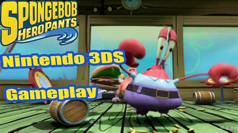 Spongebob HeroPants - Nintendo 3DS Gameplay Walkthrough - First 15 Minutes [ 3DS ] - YouTube