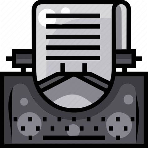 Typewriter icon - Download on Iconfinder on Iconfinder