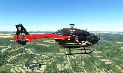 Hpg H145 University Of Cincinnati Air Care Civilian B3 V10 Msfs2020