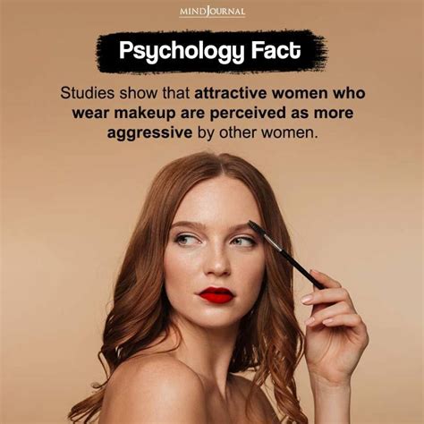 Attractive Women Who Wear Makeup Are Psychology Facts Psychological Facts Interesting