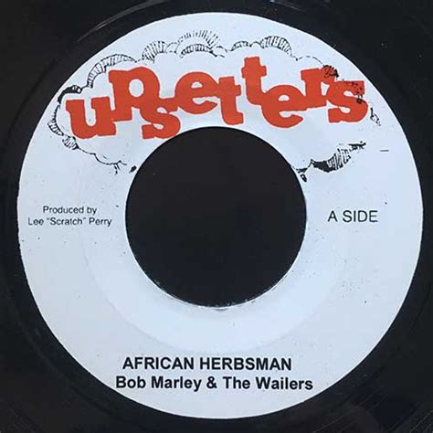 Bob Marley The Wailers African Herbsman One Blood Records