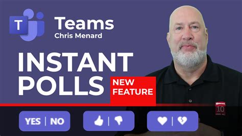 Microsoft Teams Collect Immediate Feedback With An Instant Poll