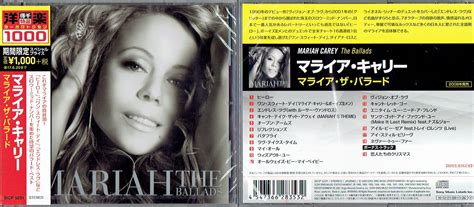 MARIAH CAREY The Ballads JAPAN CD Bonus Tracks SICP 5231 OnVinylStore