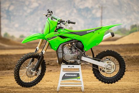 First Ride On The 2022 Kawasaki KX85 All New KX112 Racer X