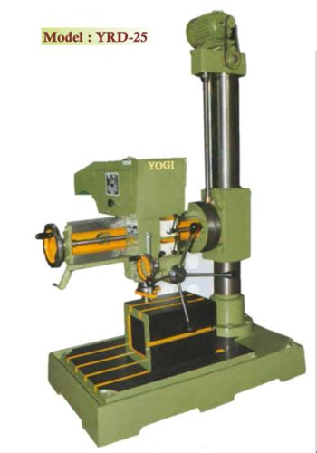 Yogi YRD 25 25mm Radial Drilling Machine Spindle Travel 200 Mm